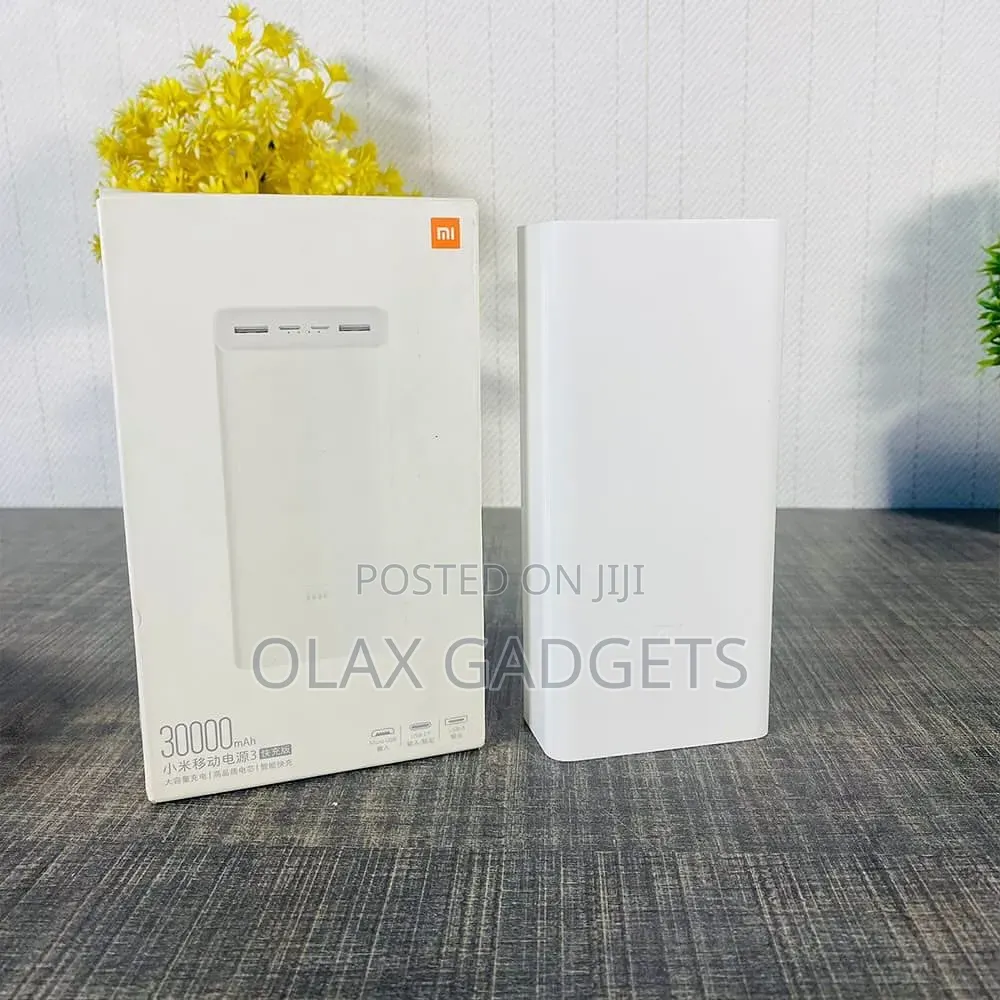 Xiaomi Mi Power Bank 3 30000mAh - 18W Fast Charge Portable Charger