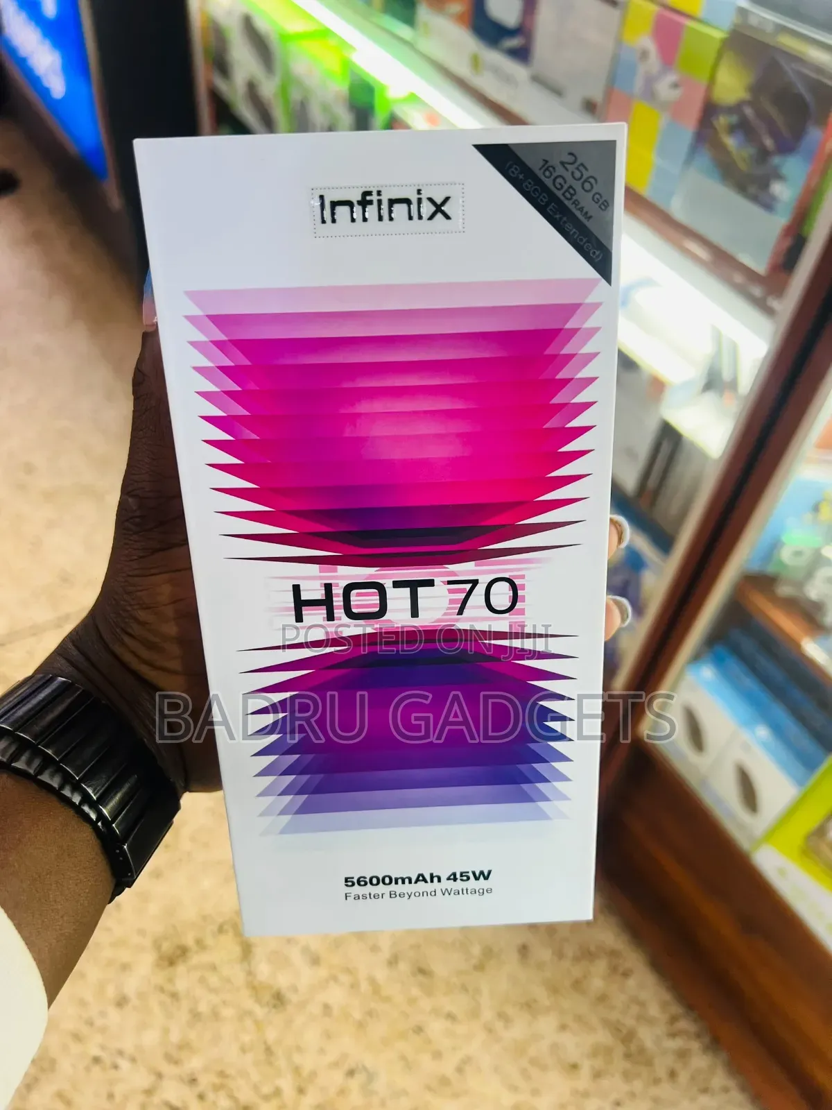 New Infinix Hot 70 256 GB Blue