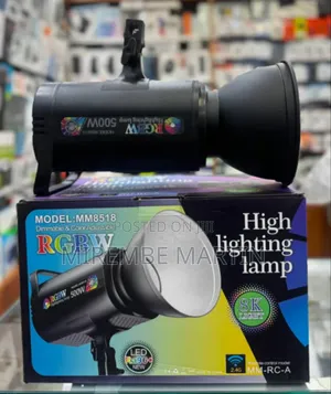 RGB Studio Strobe Light Cob Mm8518 500w RGBW Video Photo Studio Light