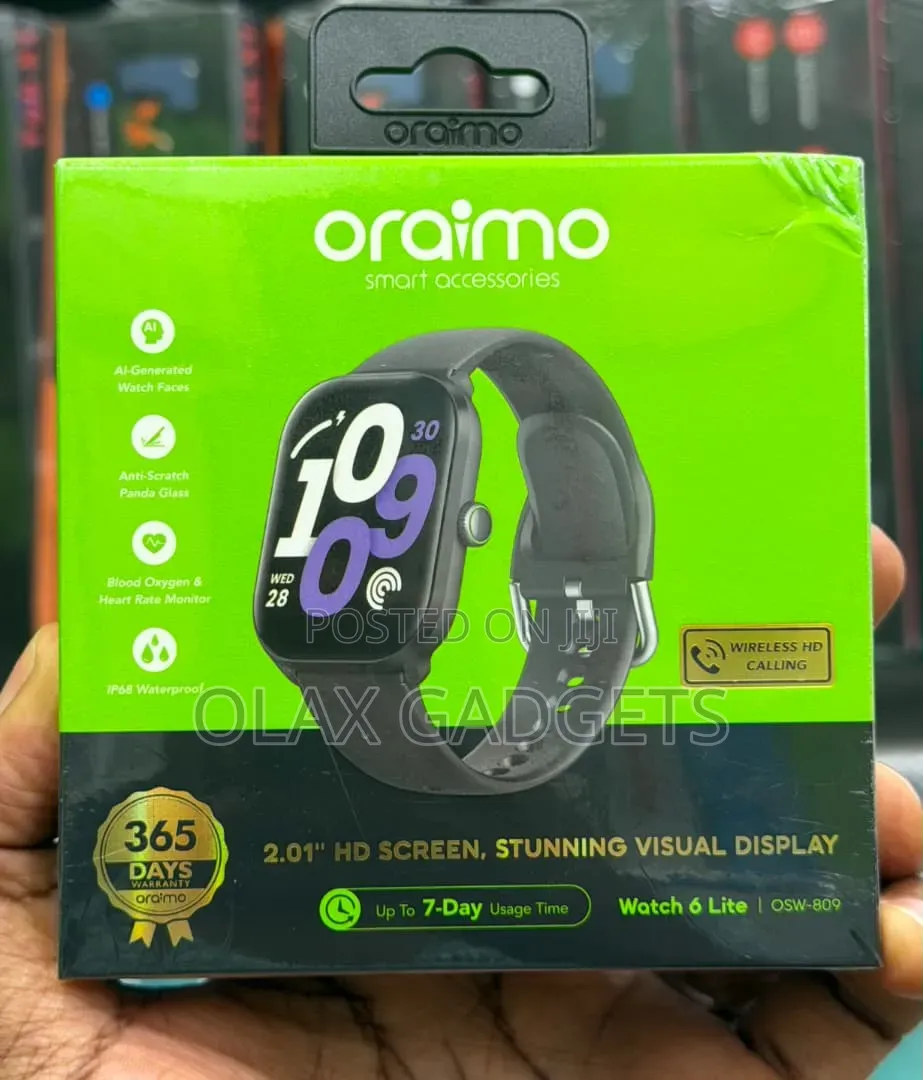 Oraimo Watch 6 Lite OSW-809 Bluetooth Calling Sports Smart Watch