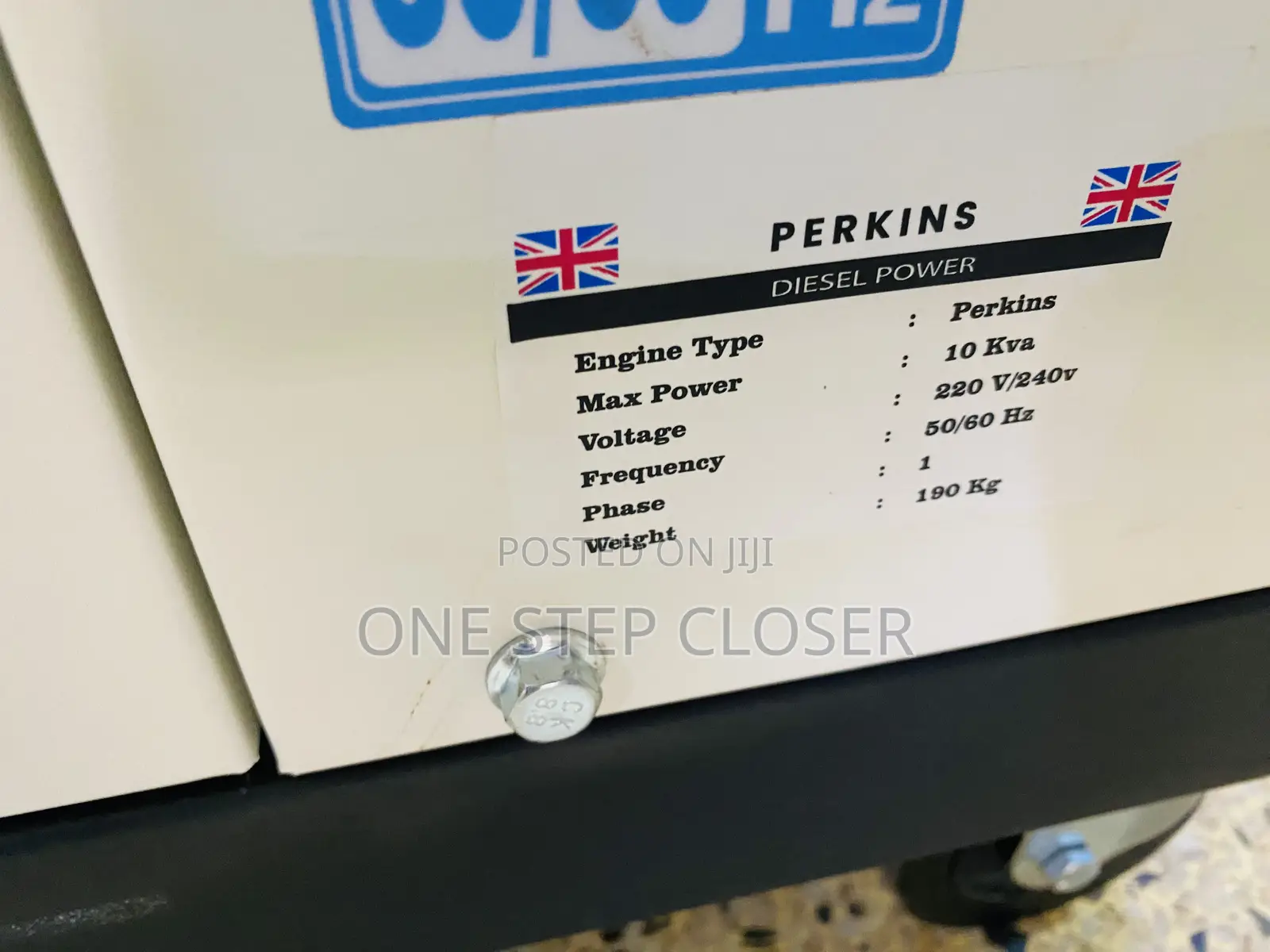 10kva Perkins Original Super Silent Generator Uk Make