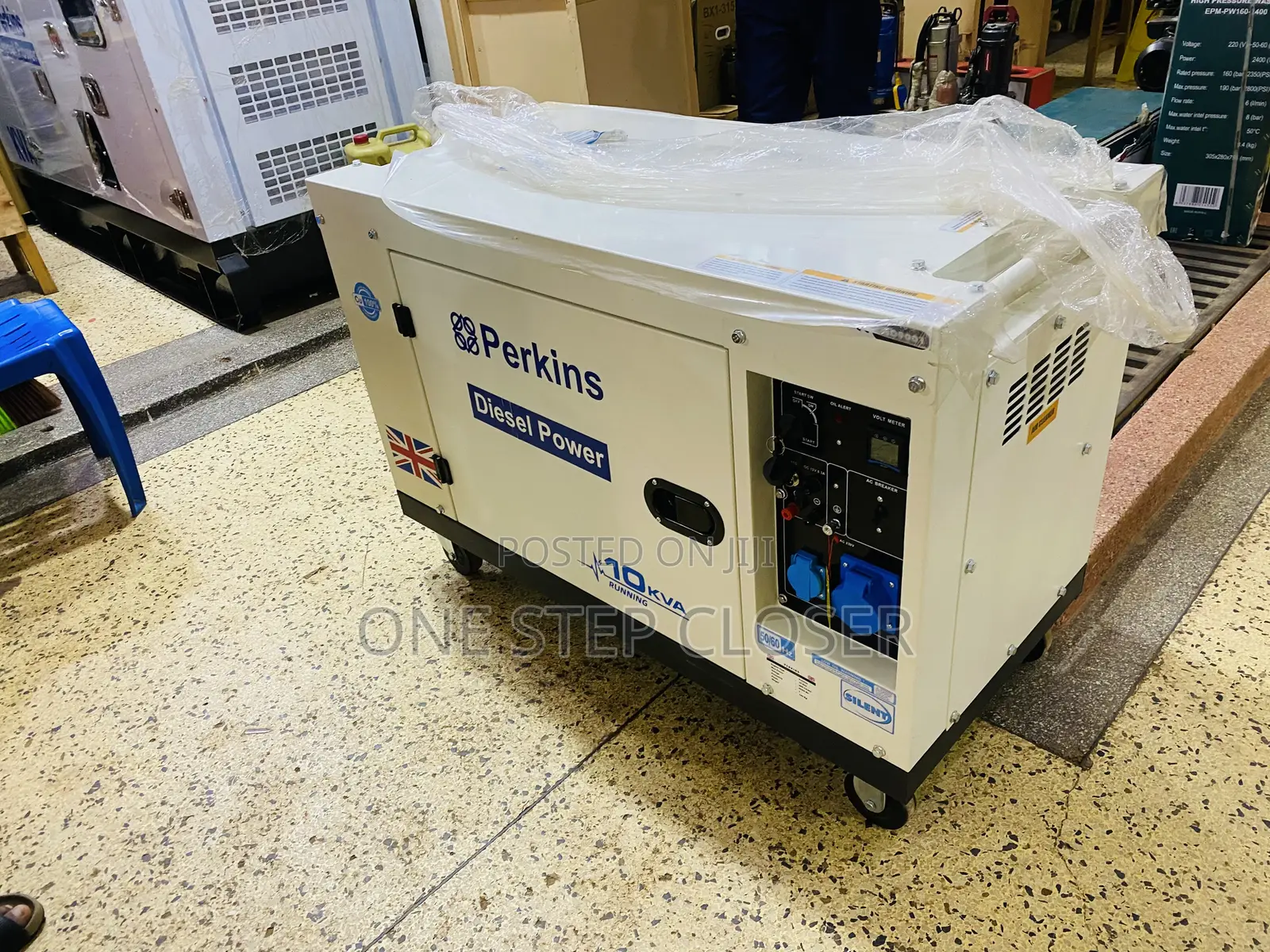 10kva Perkins Original Super Silent Generator Uk Make