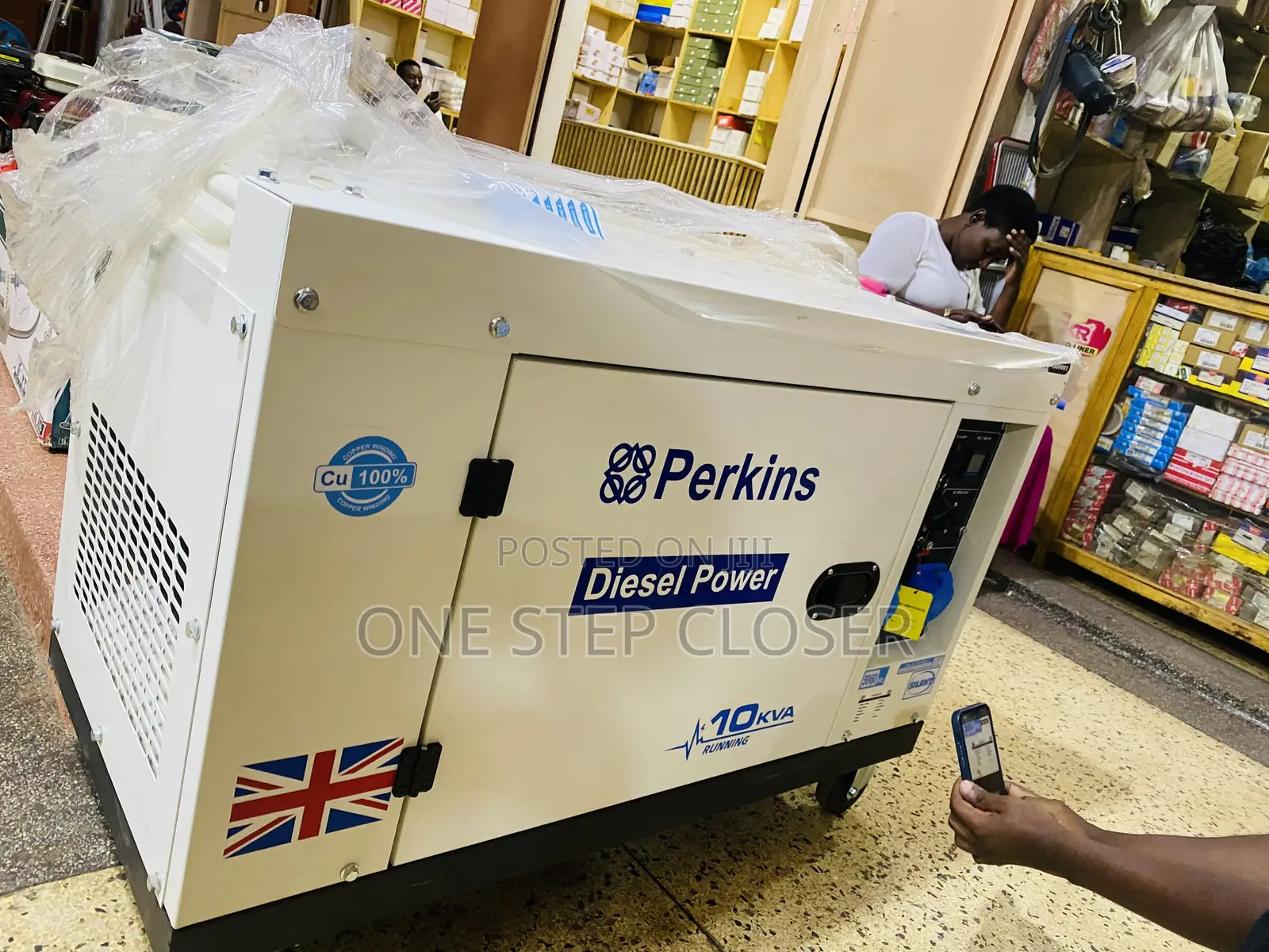 10kva Perkins Original Super Silent Generator Uk Make