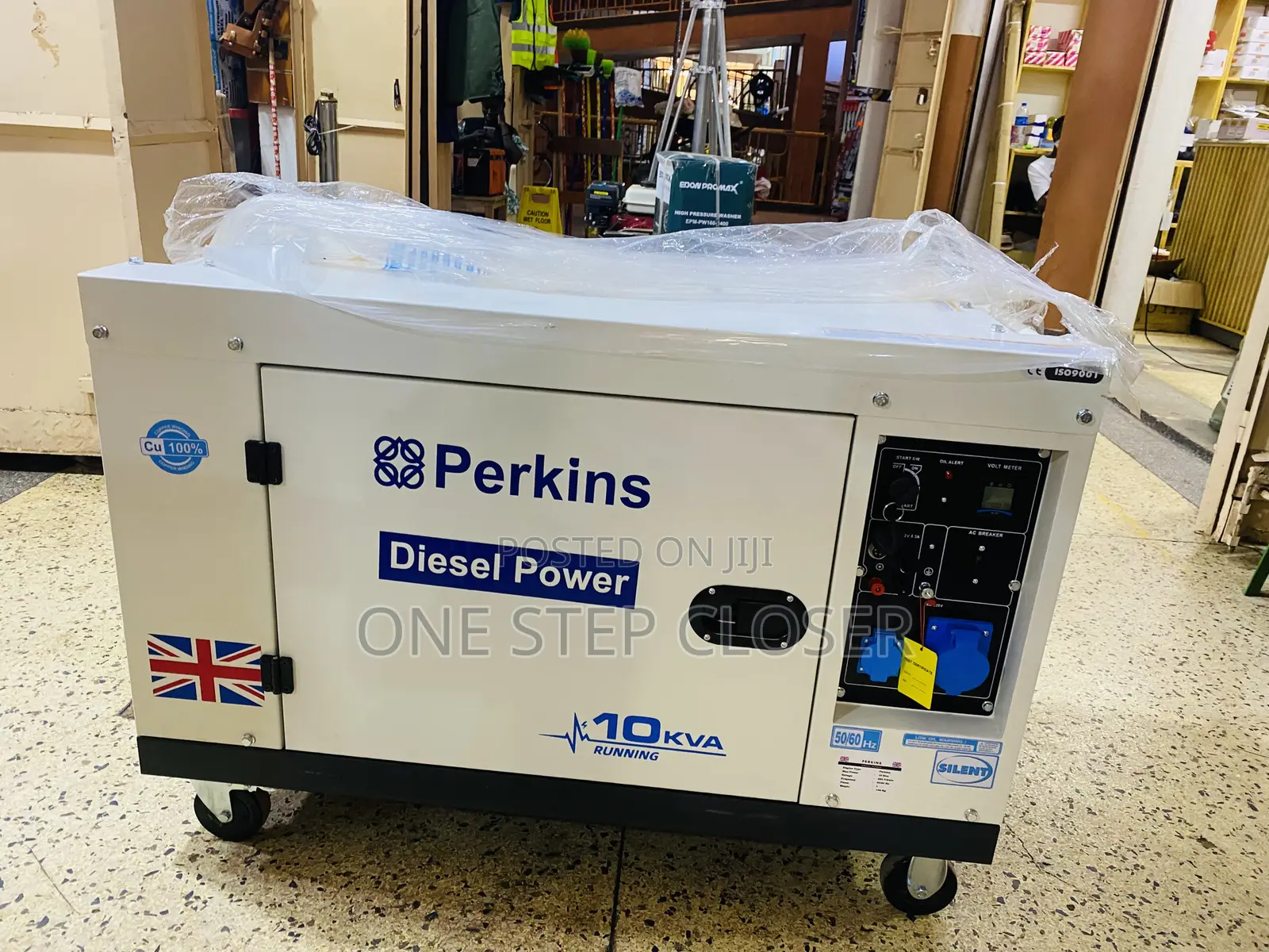 10kva Perkins Original Super Silent Generator Uk Make