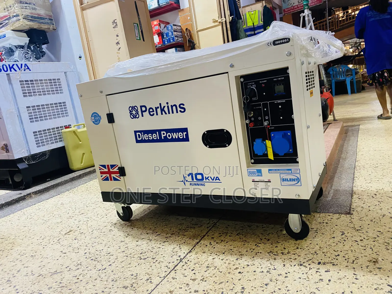 10kva Perkins Original Super Silent Generator Uk Make