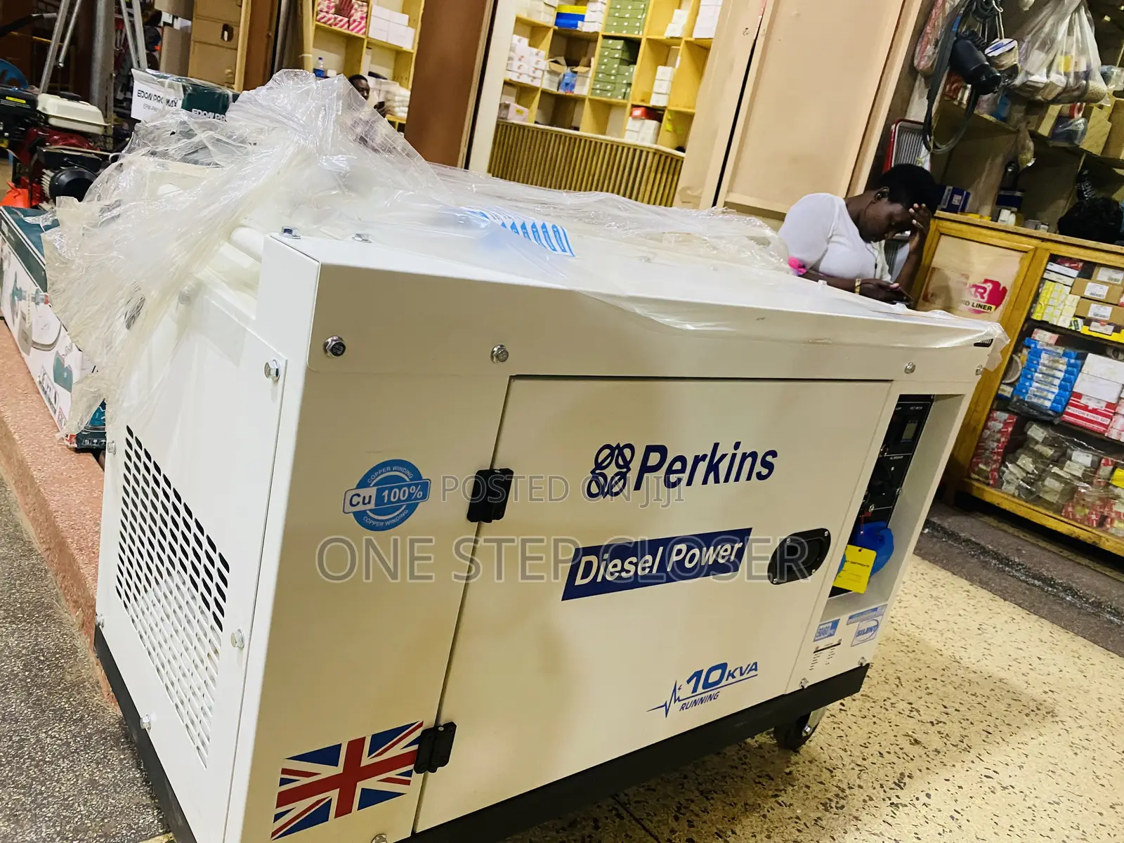 10kva Perkins Original Super Silent Generator Uk Make