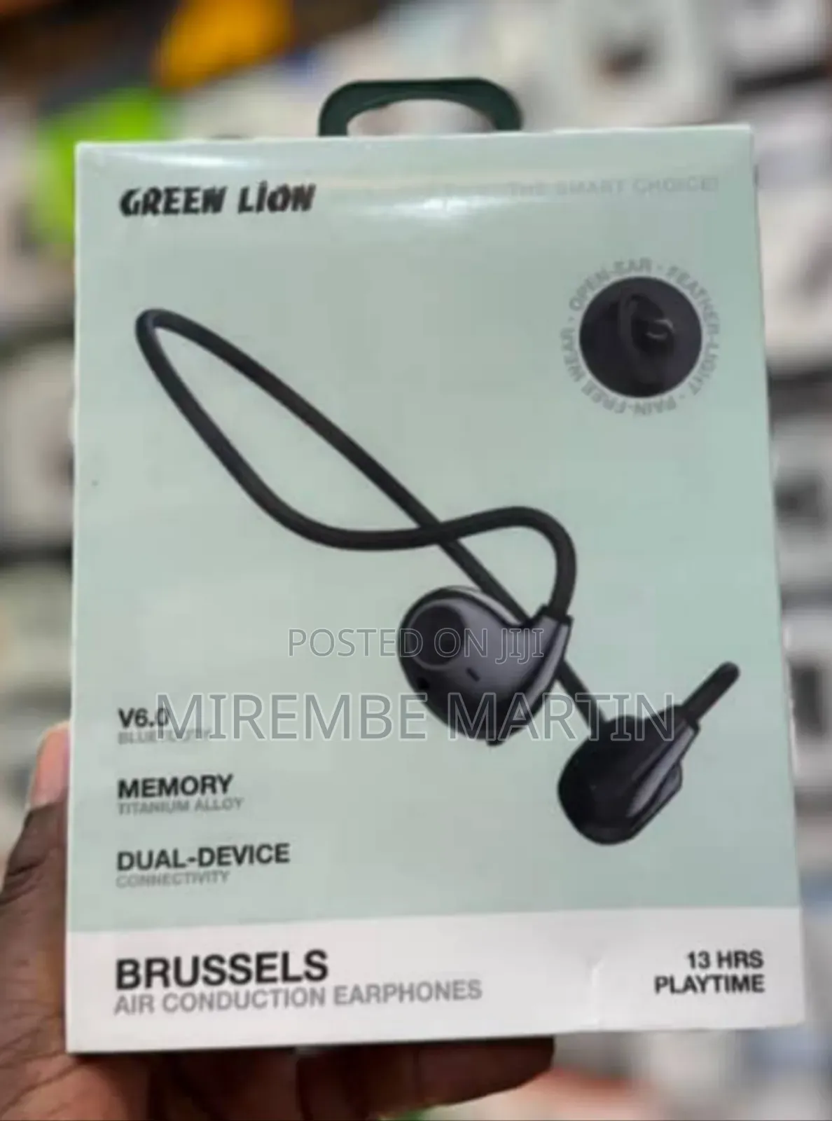 Green Lion Brussels Air Conduction Earphones