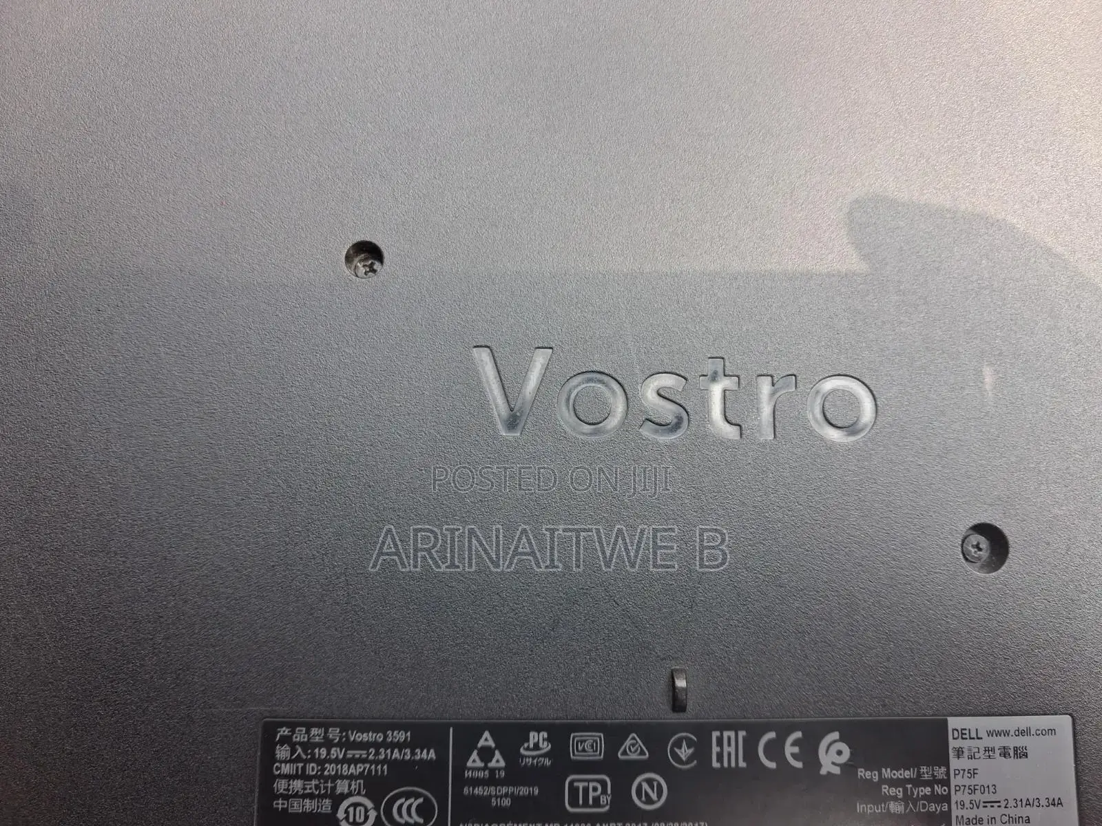 Laptop Dell Vostro 15 3591 8GB Intel Core i3 SSD 256GB