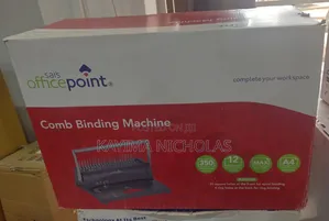 Comb Binding Machine