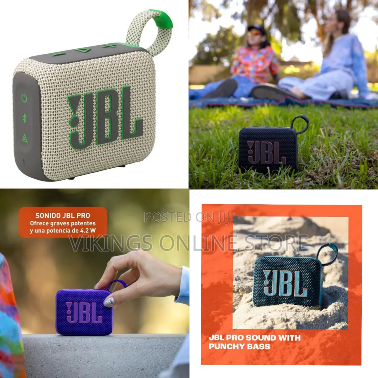 Go 4 - Ultra-Portable, Waterproof and Dustproof Bluetooth Speaker