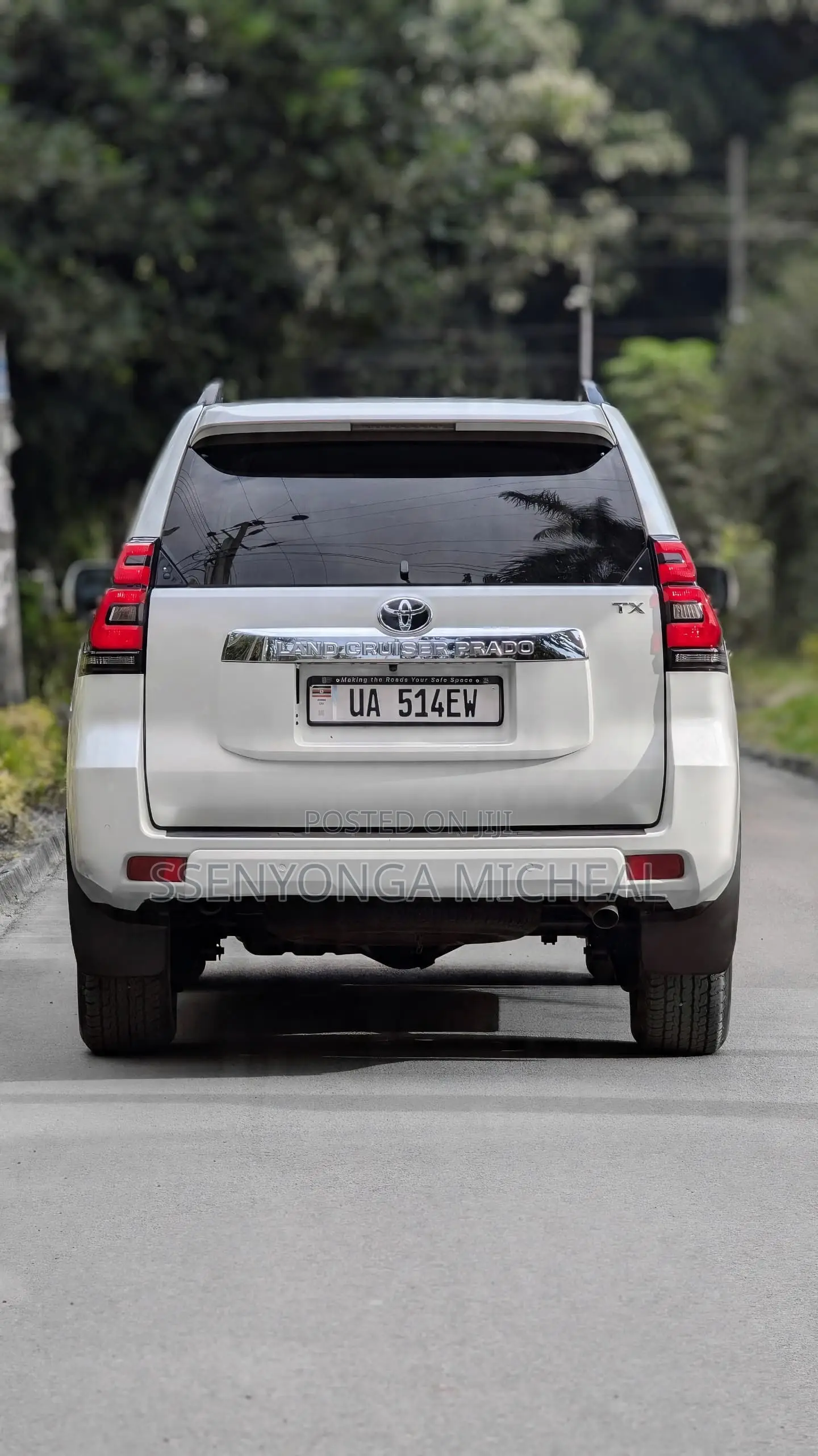 Toyota Land Cruiser Prado 2019 White