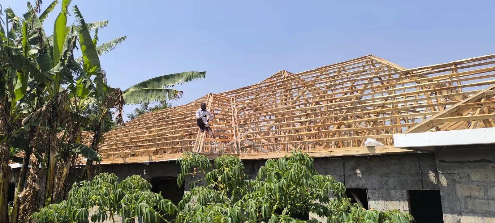Flat Roof Cleaning of Roof Tiles