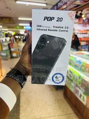 New Tecno Pop 20 128 GB Black