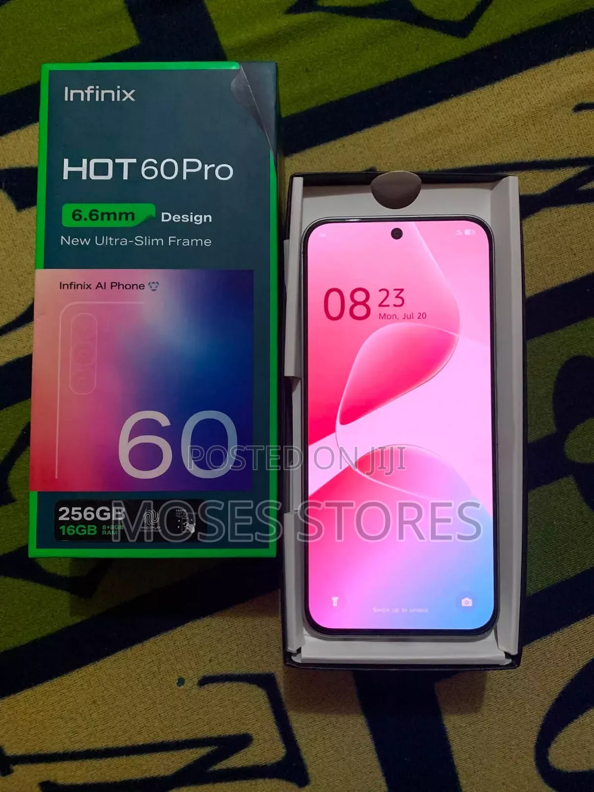 New Infinix Hot 60 Pro 256 GB Silver