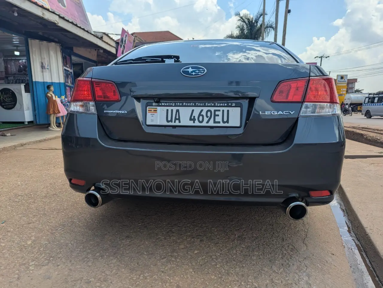 Subaru Legacy 2011 Gray