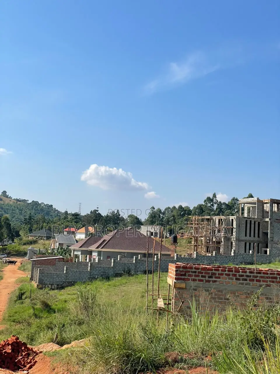 50 by 100 Plots for Sale Near Akright Entebbe