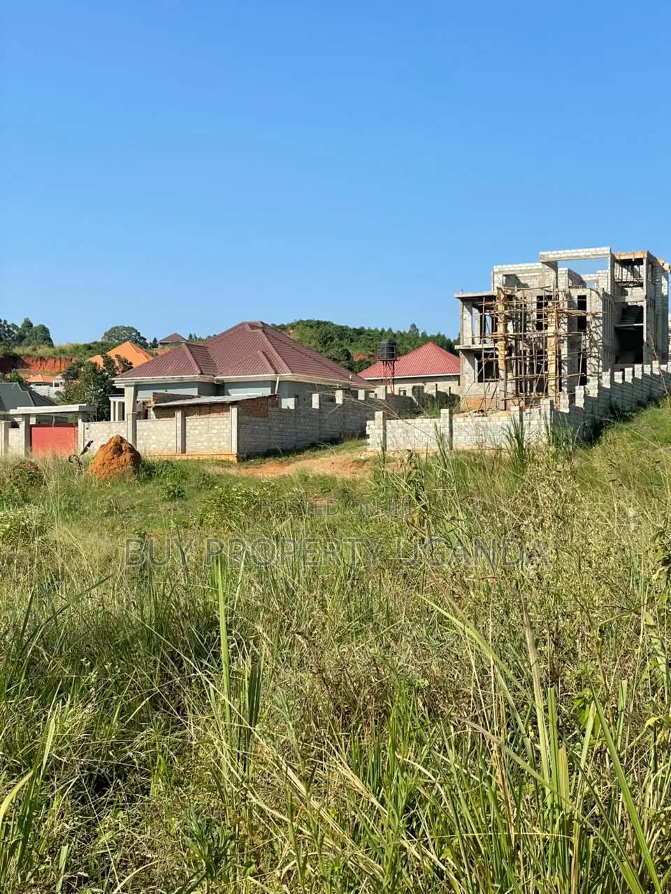50 by 100 Plots for Sale Near Akright Entebbe