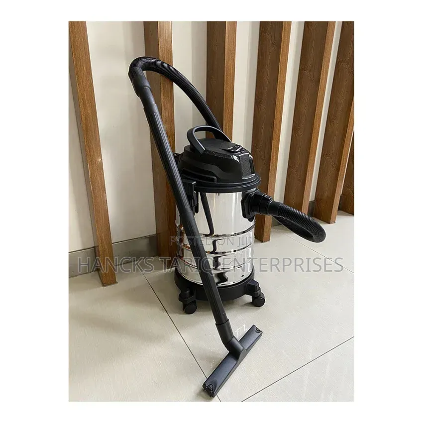 Heavy-Duty Wet and Dry Canister Vacuum Cleaner.