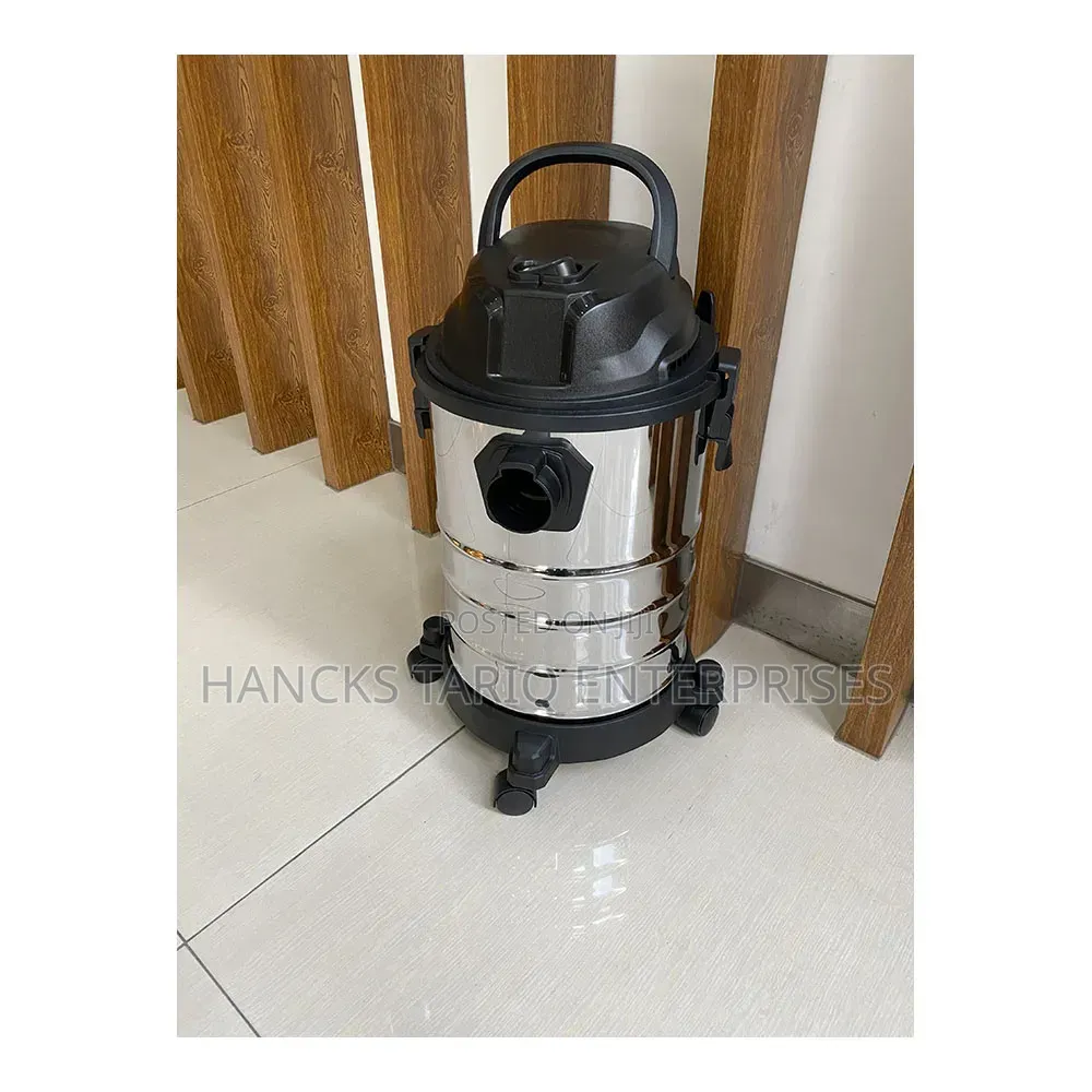 Heavy-Duty Wet and Dry Canister Vacuum Cleaner.