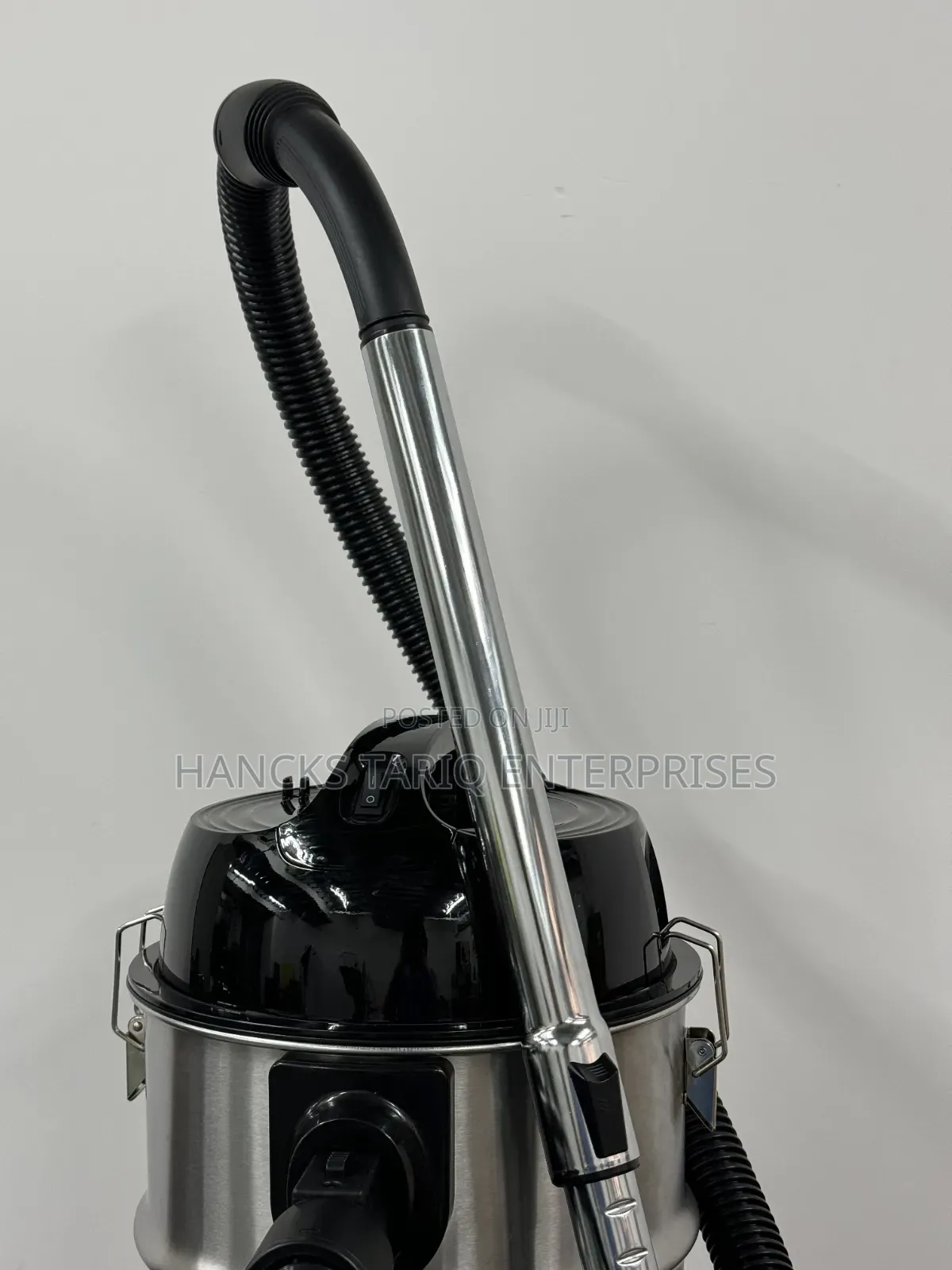 Heavy-Duty Wet and Dry Canister Vacuum Cleaner.