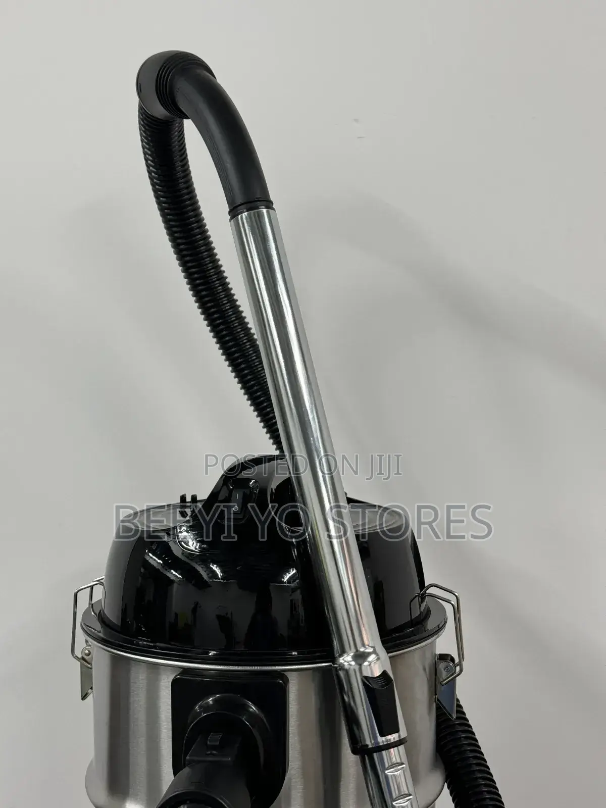 Heavy-Duty Wet and Dry Canister Vacuum Cleaner.