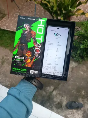 New Infinix Hot 40 Pro 256 GB Black