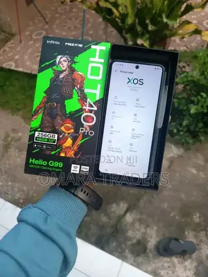 New Infinix Hot 40 Pro 256 GB Black