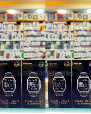 Haino Teko SQ15 Ultra 3 3 Pairs Strap Smart Watch