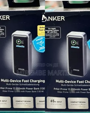 Anker Prime 12,000mAh Power Bank (130W)