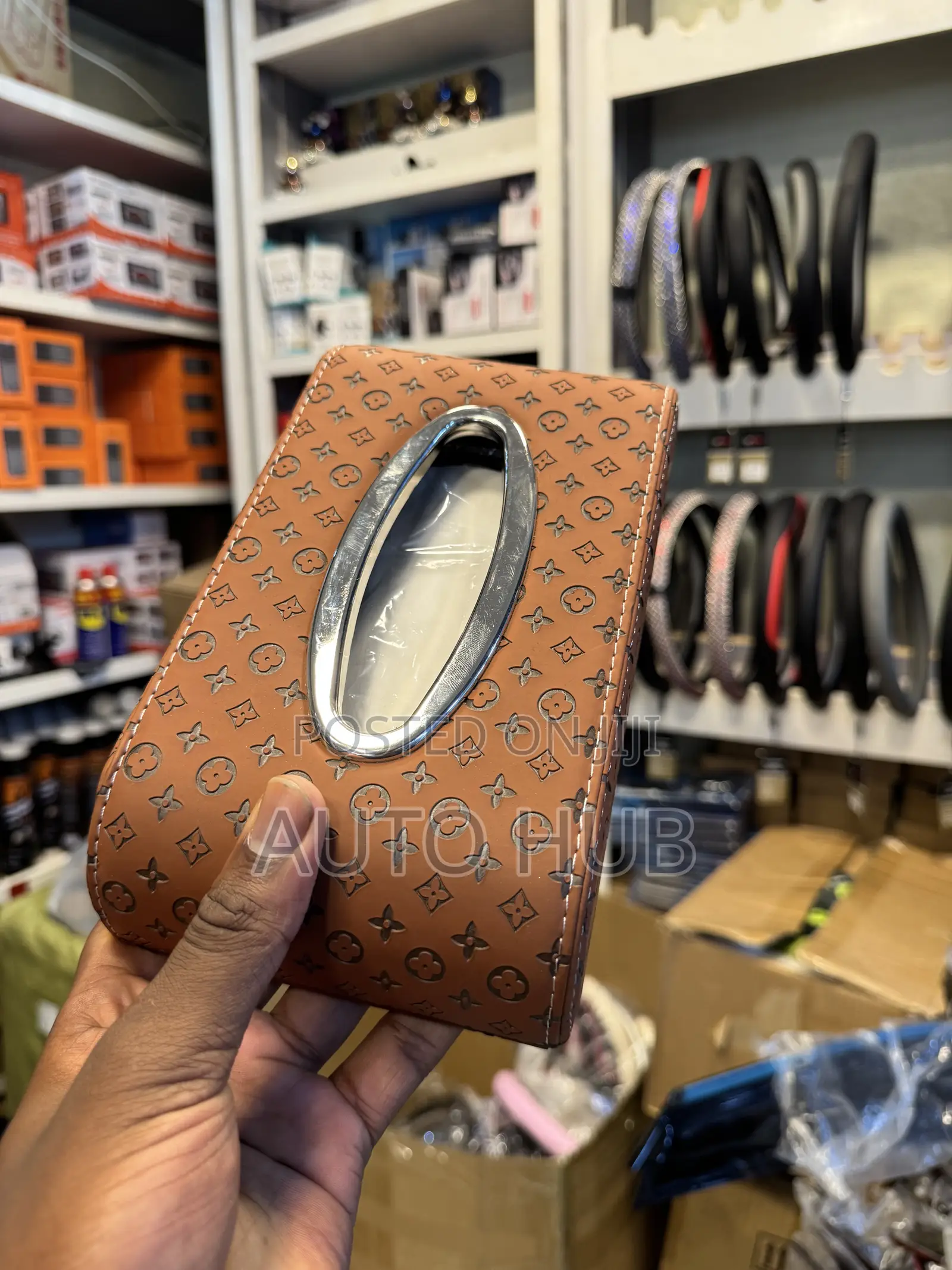 Luxury Car Tissue Box Holder