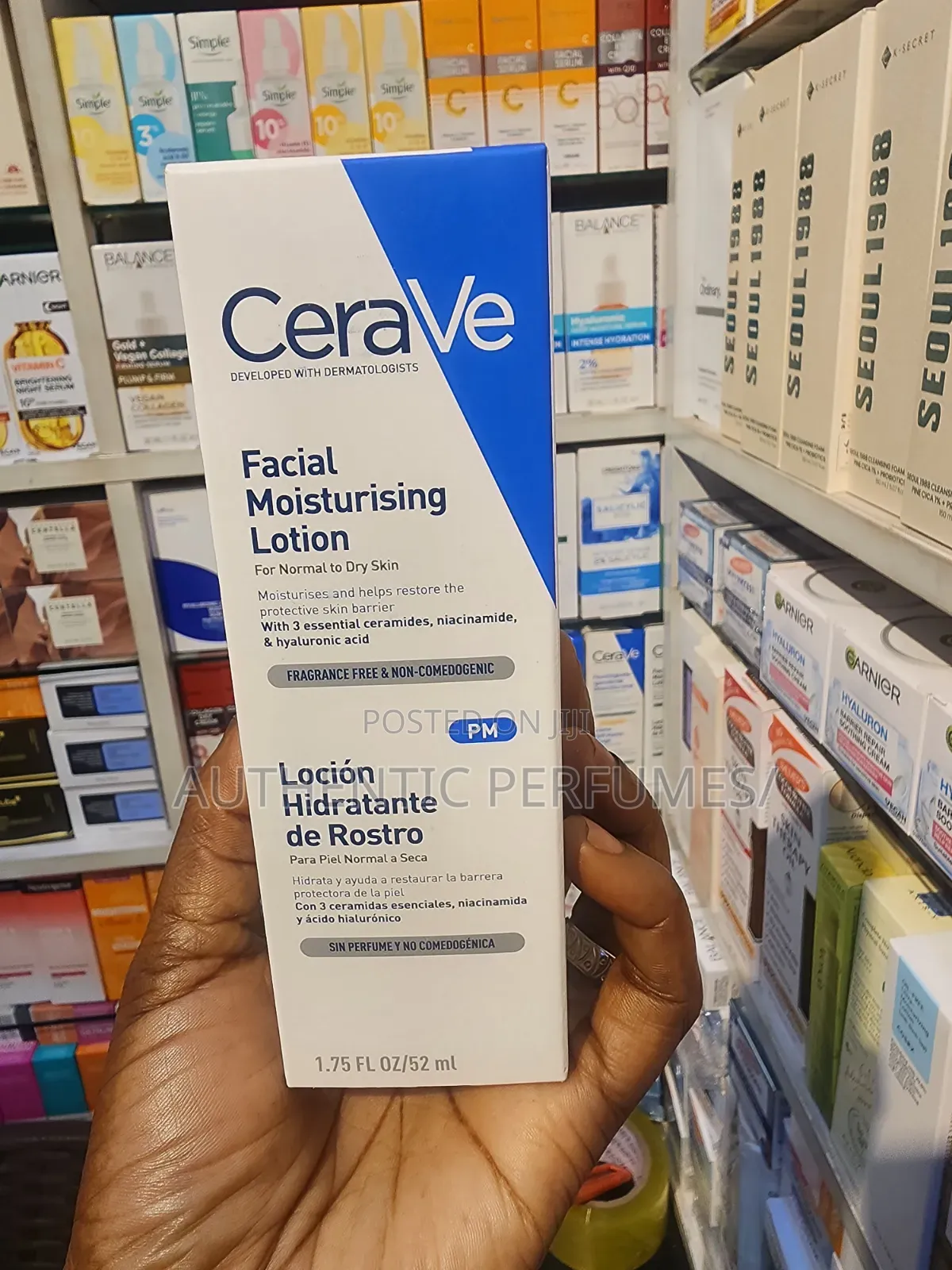 CeraVe PM Facial Moisturizing Lotion 52ml