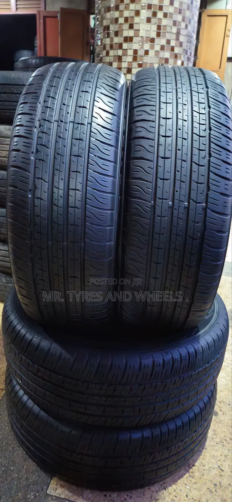 265 55 R20 Dunlop Try It You Will Not Regret Used but Still Good Tires