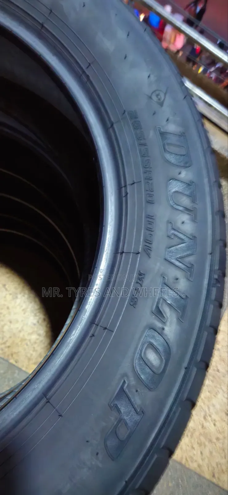 265 55 R20 Dunlop Try It You Will Not Regret Used but Still Good Tires
