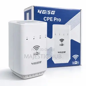 4g/5g CPE Pro WiFi 6 Router – 300Mbps, Supports All SIM Cards