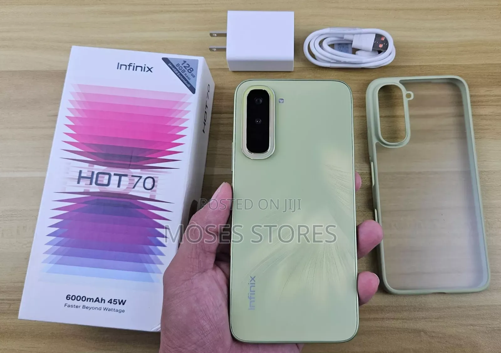 New Infinix Hot 70 256 GB Green