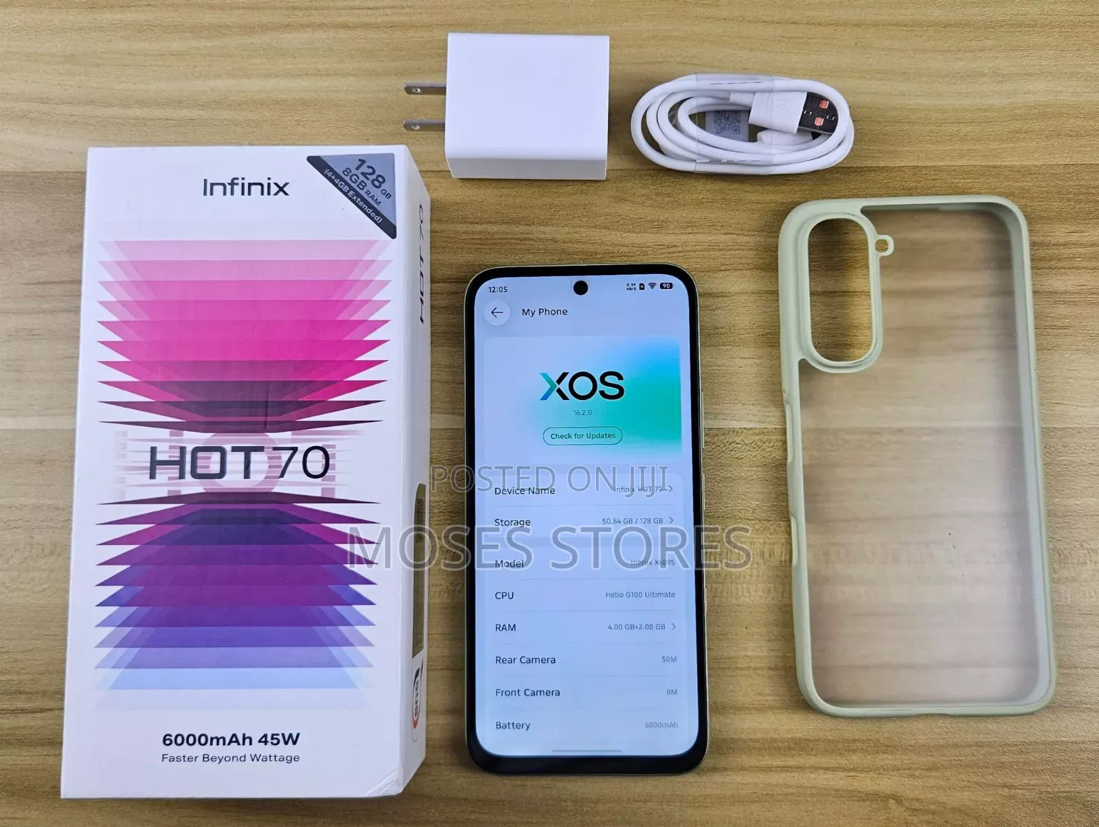 New Infinix Hot 70 256 GB Green