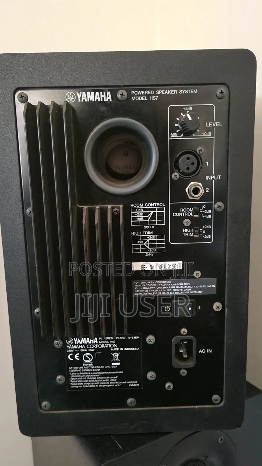 Yamaha Hs7 Studio Monitors