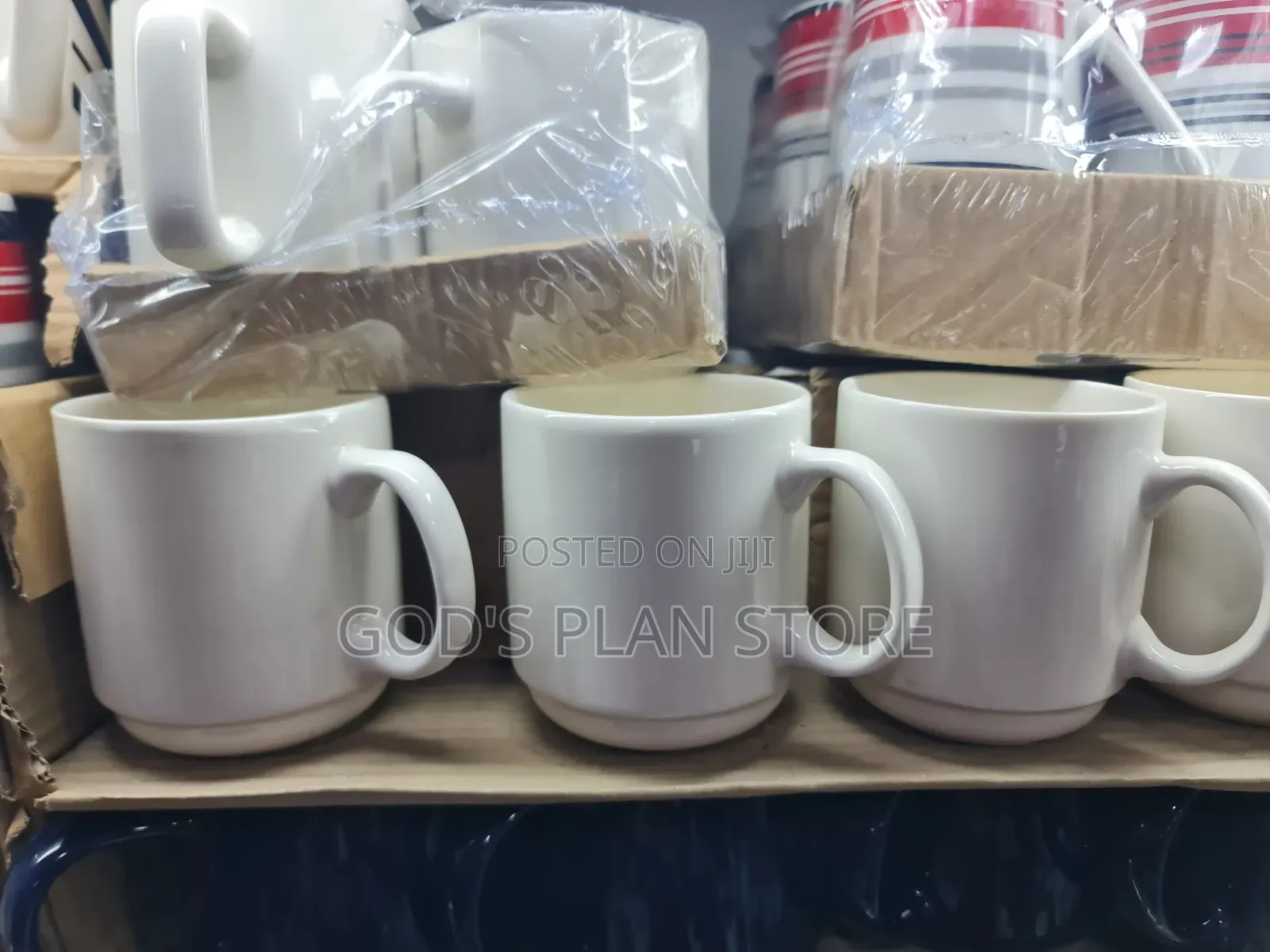 Blue Tall Ceramic Cups 12pcs Ceramic Cups 12pcs