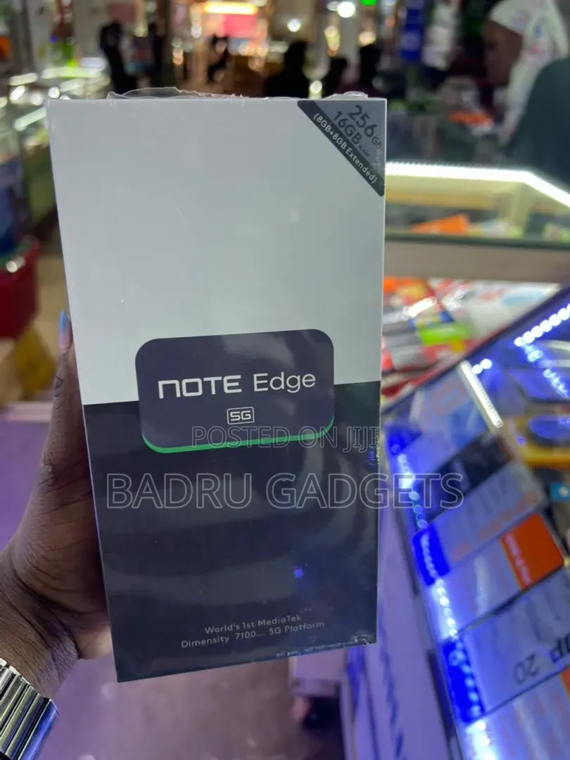 New Infinix Note Edge 256 GB Black
