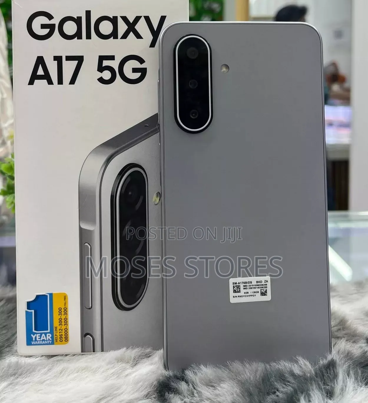New Samsung Galaxy A17 5G 256 GB Silver