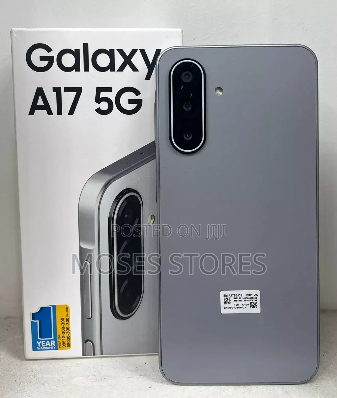 New Samsung Galaxy A17 5G 256 GB Silver