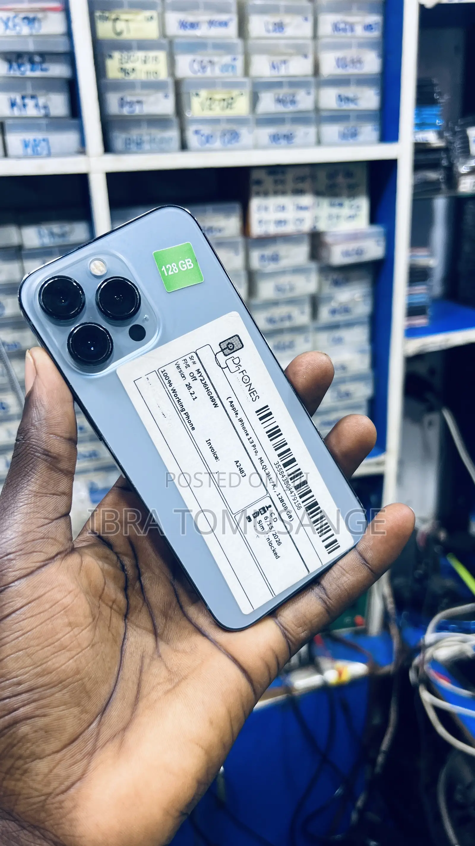 New Apple iPhone 13 Pro 128 GB Blue
