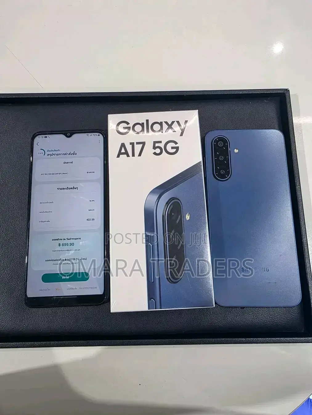 New Samsung Galaxy A17 5G 256 GB Blue