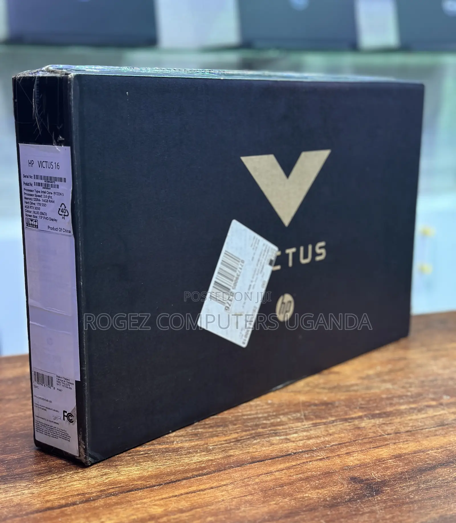 New Laptop HP Victus 16 16GB AMD Ryzen 5 SSD 1T