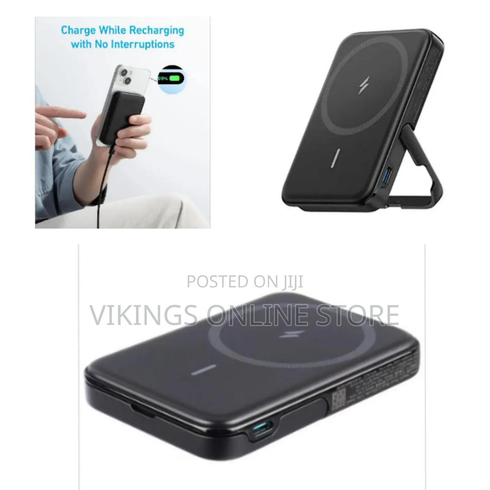 Anker A1618 Recharging Time: 2.5Hrs Cell Capacity: 5,000mAh Output