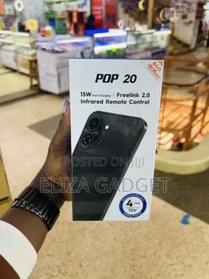 New Tecno Pop 20 128 GB Black