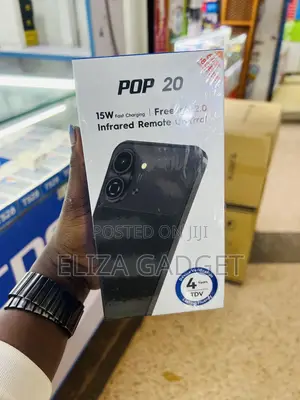 New Tecno Pop 20 128 GB Black