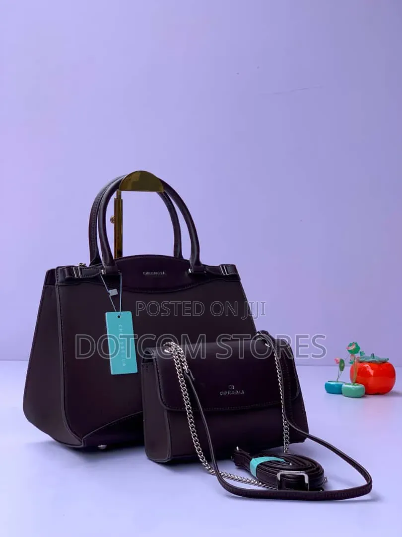 Chrisbella 2-in-1 Designer Luxury Handbag Set