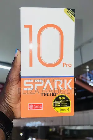 New Tecno Spark 10 Pro 256 GB Black
