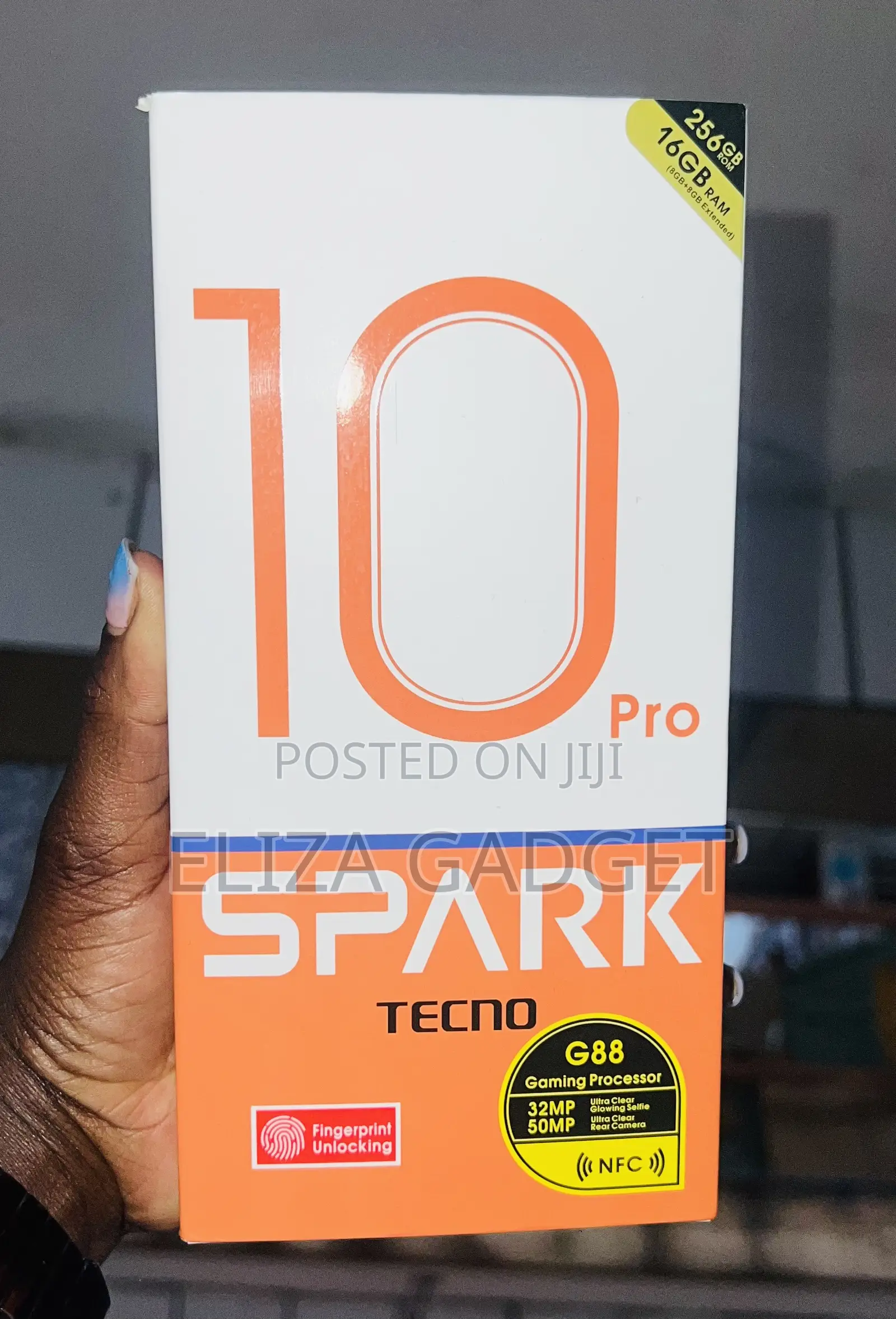 New Tecno Spark 10 Pro 256 GB Black